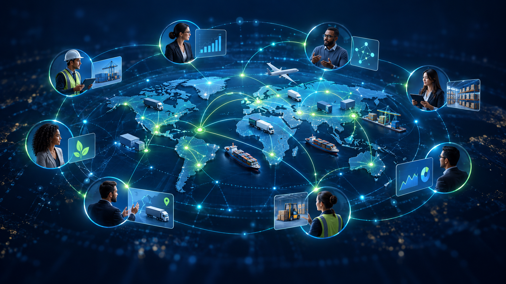 Comunidad global de profesionales de cadena de suministros